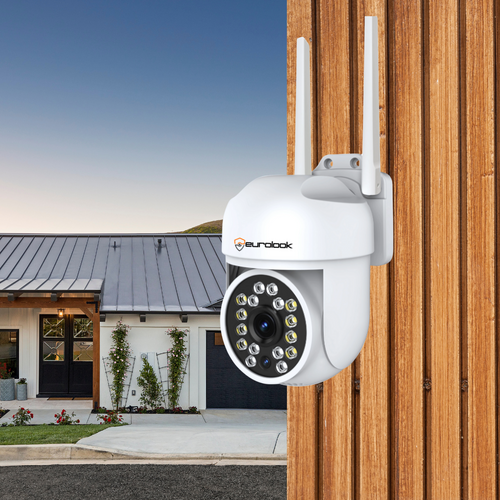 Bezprzewodowa Obrotowa Kamera IP WiFi 8MPx 4K UHD EUROLOOK ZC-07W