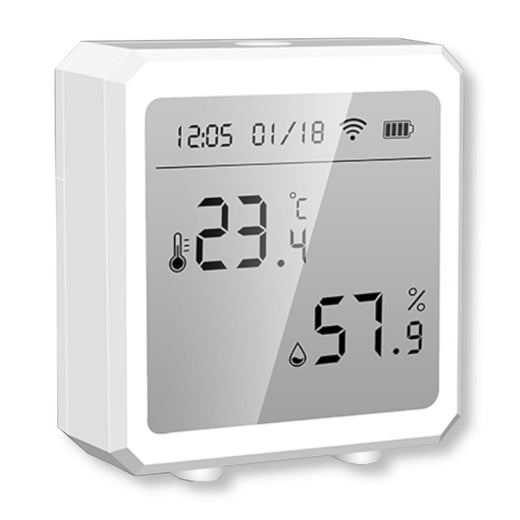 Inteligentny Czujnik Temperatury i Wilgoci LCD Zigbee 3.0