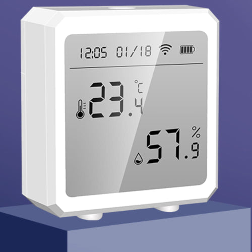 Inteligentny Czujnik Temperatury i Wilgoci LCD Zigbee 3.0