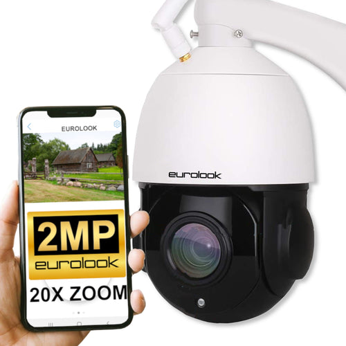 Obrotowa Kamera IP Wi-Fi 2MP 20x ZOOM EUROLOOK EDW-3550