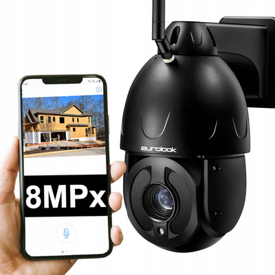 Obrotowa Kamera IP Wi-Fi 8MP 20x ZOOM EUROLOOK EDW-8540B