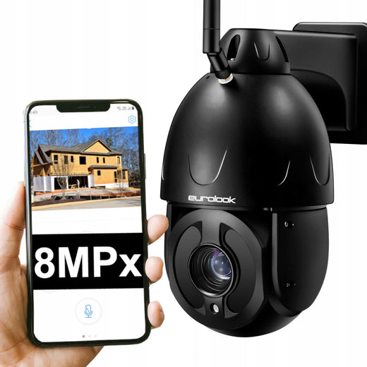 Obrotowa Kamera IP Wi-Fi 8MP 20x ZOOM EUROLOOK EDW-8540B
