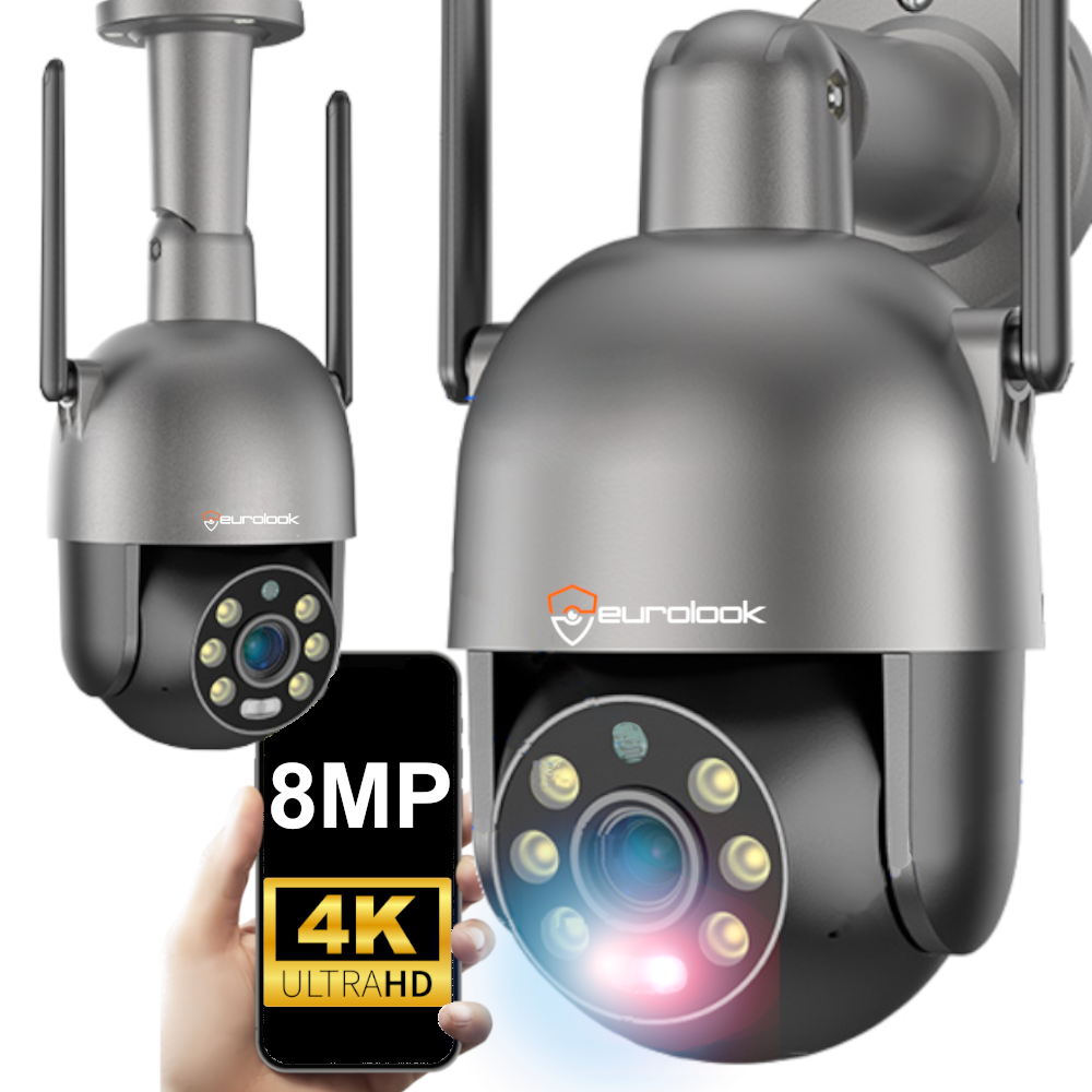 Obrotowa kamera IP Wi-Fi 8MP EUROLOOK K-8