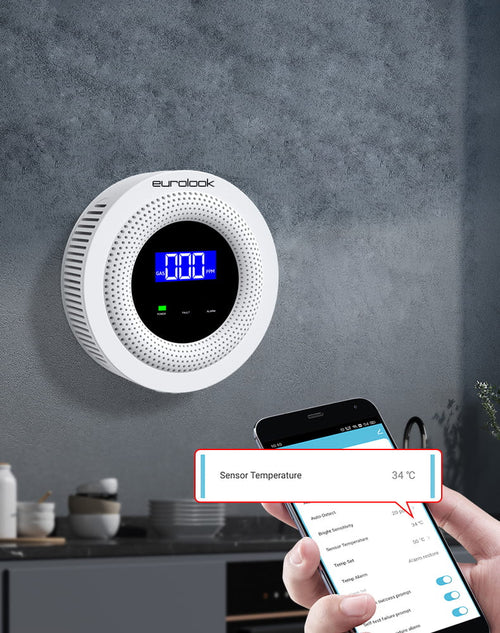 Inteligentny Czujnik Wycieku Gazu Tuya Smart TU-005-GS