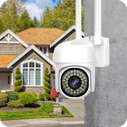 Bezprzewodowa Obrotowa Kamera WiFi 5MPX Powiadomienia Alarm EUROLOOK ZC-01