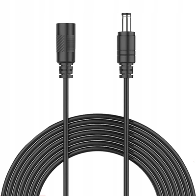 Przedłużacz Zasilania DC 5.5/2.1mm 15 Metrów EUROLOOK Z-15